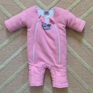 Merlin’s Magic Sleepsuit size Small 3-6 months Pink